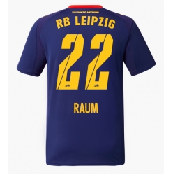 RB Leipzig David Raum #22 Bortatröja 2025-26 Kortärmad