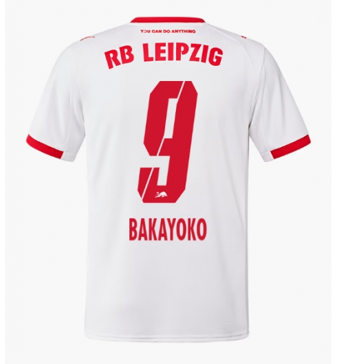 RB Leipzig Johan Bakayoko #9 Hemmatröja 2025-26 Kortärmad RB Leipzig Johan Bakayoko #9 Hemmatröja 2025-26 Kortärmad