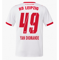 RB Leipzig Yan Diomande #49 Hemmatröja 2025-26 Kortärmad