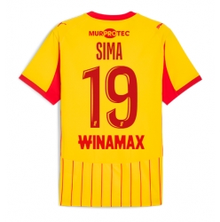 RC Lens Abdallah Sima #19 Hemmatröja 2025-26 Kortärmad