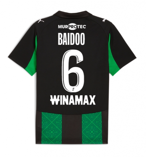 RC Lens Samson Baidoo #6 Bortatröja 2025-26 Kortärmad RC Lens Samson Baidoo #6 Bortatröja 2025-26 Kortärmad