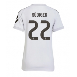 Real Madrid Antonio Rudiger #22 Hemmatröja 2025-26 Dam Kortärmad