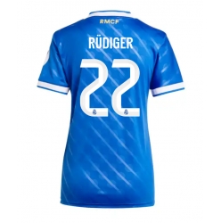 Real Madrid Antonio Rudiger #22 Tredje Tröja 2025-26 Dam Kortärmad