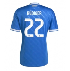 Real Madrid Antonio Rudiger #22 Tredje Tröja 2025-26 Kortärmad
