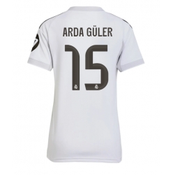 Real Madrid Arda Guler #15 Hemmatröja 2025-26 Dam Kortärmad
