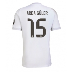 Real Madrid Arda Guler #15 Hemmatröja 2025-26 Kortärmad