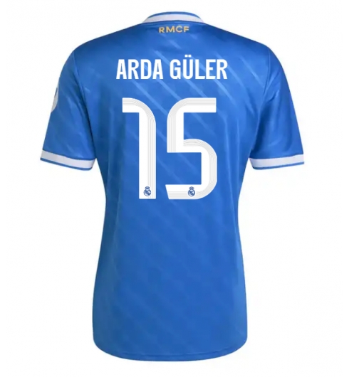 Real Madrid Arda Guler #15 Tredje Tröja 2025-26 Kortärmad Real Madrid Arda Guler #15 Tredje Tröja 2025-26 Kortärmad