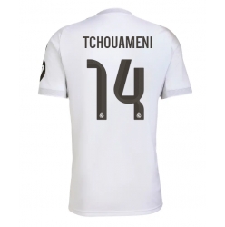 Real Madrid Aurelien Tchouameni #14 Hemmatröja 2025-26 Kortärmad