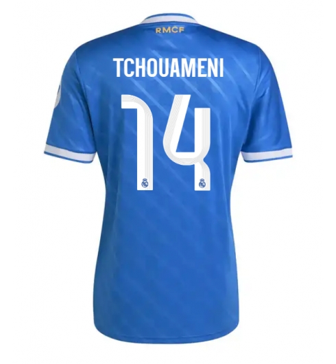 Real Madrid Aurelien Tchouameni #14 Tredje Tröja 2025-26 Kortärmad Real Madrid Aurelien Tchouameni #14 Tredje Tröja 2025-26 Kortärmad