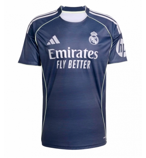 Real Madrid Bortatröja 2025-26 Kortärmad Real Madrid Bortatröja 2025-26 Kortärmad