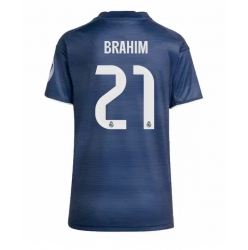 Real Madrid Brahim Diaz #21 Bortatröja 2025-26 Dam Kortärmad