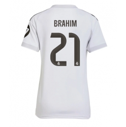 Real Madrid Brahim Diaz #21 Hemmatröja 2025-26 Dam Kortärmad
