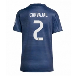 Real Madrid Daniel Carvajal #2 Bortatröja 2025-26 Dam Kortärmad