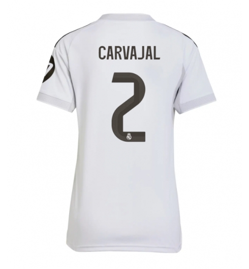 Real Madrid Daniel Carvajal #2 Hemmatröja 2025-26 Dam Kortärmad Real Madrid Daniel Carvajal #2 Hemmatröja 2025-26 Dam Kortärmad