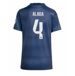 Real Madrid David Alaba #4 Bortatröja 2025-26 Dam Kortärmad