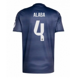 Real Madrid David Alaba #4 Bortatröja 2025-26 Kortärmad