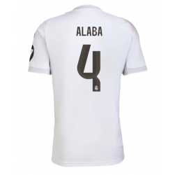 Real Madrid David Alaba #4 Hemmatröja 2025-26 Kortärmad