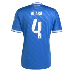 Real Madrid David Alaba #4 Tredje Tröja 2025-26 Kortärmad