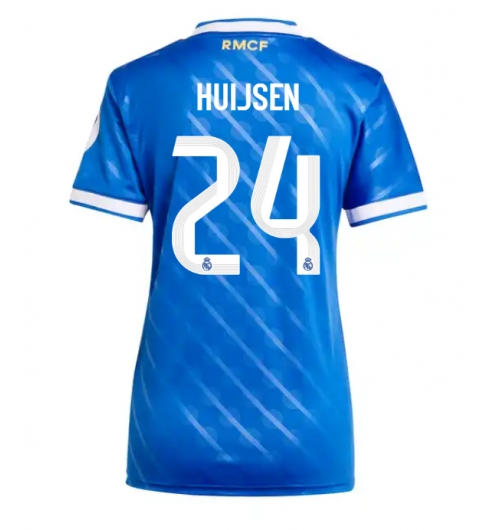 Real Madrid Dean Huijsen #24 Tredje Tröja 2025-26 Dam Kortärmad Real Madrid Dean Huijsen #24 Tredje Tröja 2025-26 Dam Kortärmad