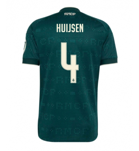 Real Madrid Dean Huijsen #4 Bortatröja 2026-27 Kortärmad Real Madrid Dean Huijsen #4 Bortatröja 2026-27 Kortärmad