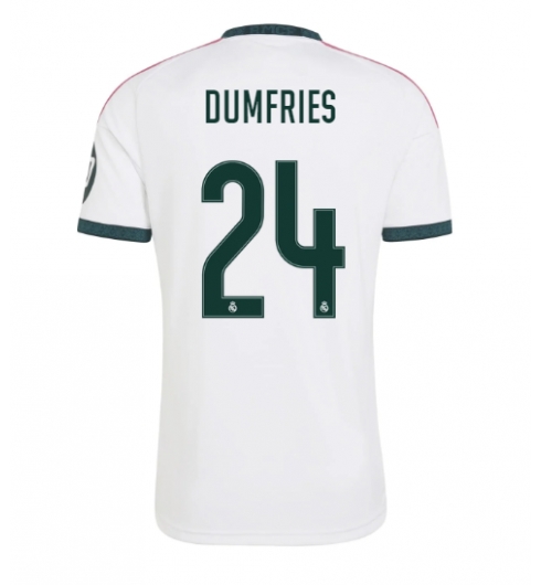 Real Madrid Denzel Dumfries #24 Hemmatröja 2026-27 Kortärmad Real Madrid Denzel Dumfries #24 Hemmatröja 2026-27 Kortärmad