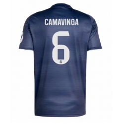 Real Madrid Eduardo Camavinga #6 Bortatröja 2025-26 Kortärmad