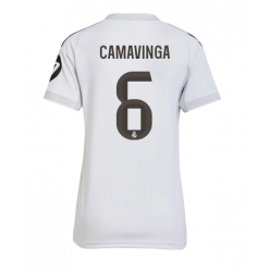 Real Madrid Eduardo Camavinga #6 Hemmatröja 2025-26 Dam Kortärmad