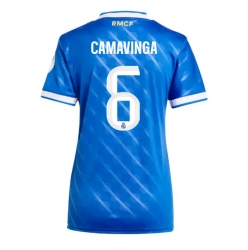Real Madrid Eduardo Camavinga #6 Tredje Tröja 2025-26 Dam Kortärmad