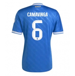 Real Madrid Eduardo Camavinga #6 Tredje Tröja 2025-26 Kortärmad