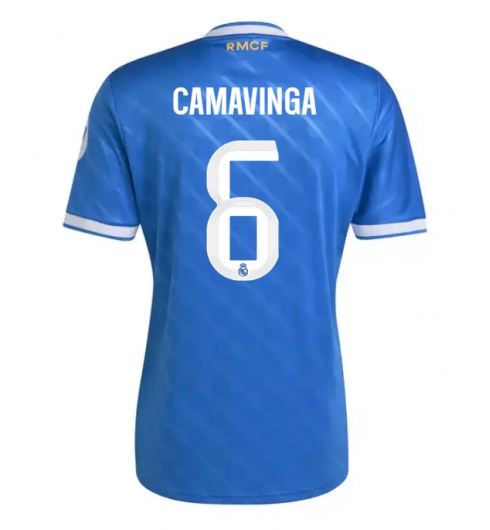 Real Madrid Eduardo Camavinga #6 Tredje Tröja 2025-26 Kortärmad Real Madrid Eduardo Camavinga #6 Tredje Tröja 2025-26 Kortärmad