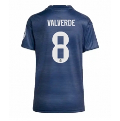 Real Madrid Federico Valverde #8 Bortatröja 2025-26 Dam Kortärmad