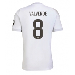 Real Madrid Federico Valverde #8 Hemmatröja 2025-26 Kortärmad