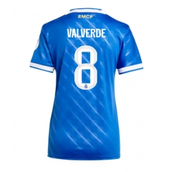 Real Madrid Federico Valverde #8 Tredje Tröja 2025-26 Dam Kortärmad