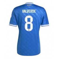 Real Madrid Federico Valverde #8 Tredje Tröja 2025-26 Kortärmad