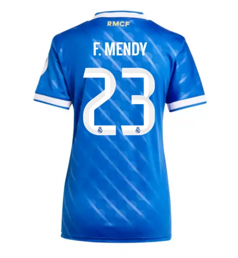 Real Madrid Ferland Mendy #23 Tredje Tröja 2025-26 Dam Kortärmad Real Madrid Ferland Mendy #23 Tredje Tröja 2025-26 Dam Kortärmad