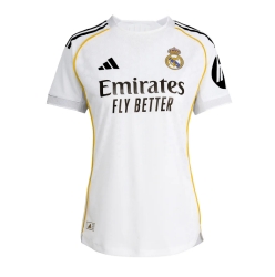 Real Madrid Hemmatröja 2025-26 Dam Kortärmad