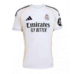 Real Madrid Hemmatröja 2025-26 Kortärmad