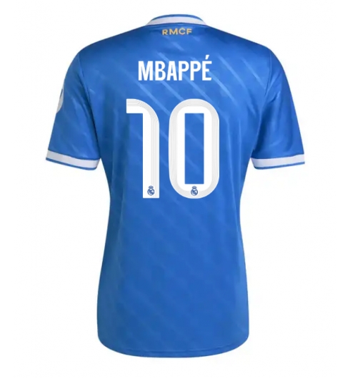 Real Madrid Kylian Mbappe #10 Tredje Tröja 2025-26 Kortärmad Real Madrid Kylian Mbappe #10 Tredje Tröja 2025-26 Kortärmad