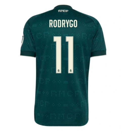 Real Madrid Rodrygo Goes #11 Bortatröja 2026-27 Kortärmad Real Madrid Rodrygo Goes #11 Bortatröja 2026-27 Kortärmad