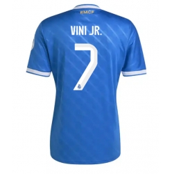 Real Madrid Vinicius Junior #7 Tredje Tröja 2025-26 Kortärmad