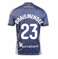 Real Sociedad Brais Mendez #23 Bortatröja 2025-26 Kortärmad