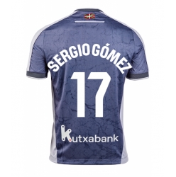 Real Sociedad Sergio Gomez #17 Bortatröja 2025-26 Kortärmad