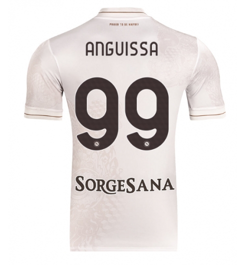 SSC Napoli Frank Anguissa #99 Bortatröja 2025-26 Kortärmad SSC Napoli Frank Anguissa #99 Bortatröja 2025-26 Kortärmad