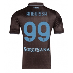 SSC Napoli Frank Anguissa #99 Tredje Tröja 2025-26 Kortärmad