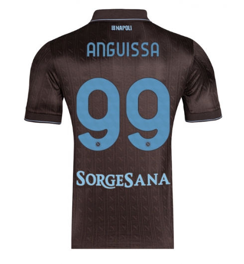 SSC Napoli Frank Anguissa #99 Tredje Tröja 2025-26 Kortärmad SSC Napoli Frank Anguissa #99 Tredje Tröja 2025-26 Kortärmad