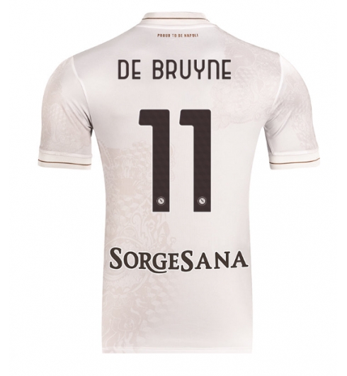 SSC Napoli Kevin De Bruyne #11 Bortatröja 2025-26 Kortärmad SSC Napoli Kevin De Bruyne #11 Bortatröja 2025-26 Kortärmad