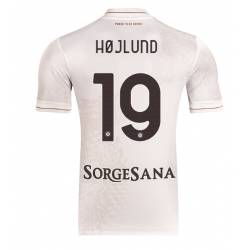SSC Napoli Rasmus Hojlund #19 Bortatröja 2025-26 Kortärmad