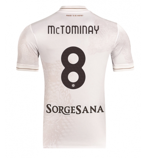 SSC Napoli Scott McTominay #8 Bortatröja 2025-26 Kortärmad SSC Napoli Scott McTominay #8 Bortatröja 2025-26 Kortärmad