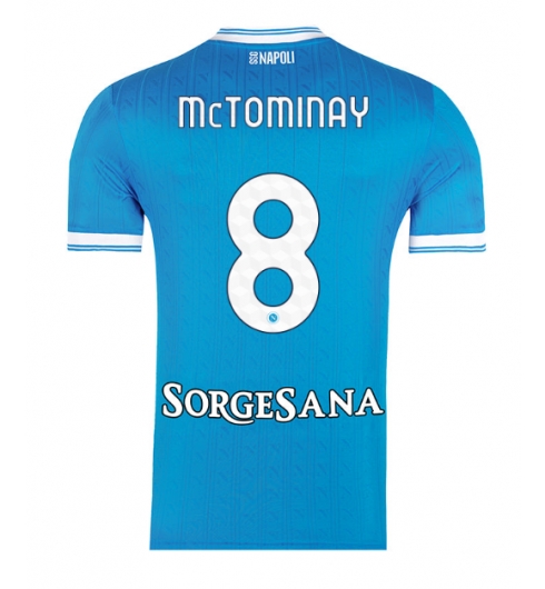 SSC Napoli Scott McTominay #8 Hemmatröja 2025-26 Kortärmad SSC Napoli Scott McTominay #8 Hemmatröja 2025-26 Kortärmad