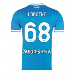 SSC Napoli Stanislav Lobotka #68 Hemmatröja 2025-26 Kortärmad